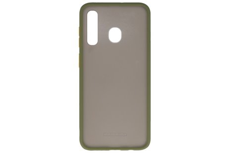 BAOHU Hoesje Geschikt voor de Samsung Galaxy A30 - Hard Case Backcover Telefoonhoesje - Groen