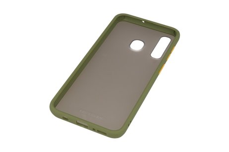 BAOHU Hoesje Geschikt voor de Samsung Galaxy A30 - Hard Case Backcover Telefoonhoesje - Groen