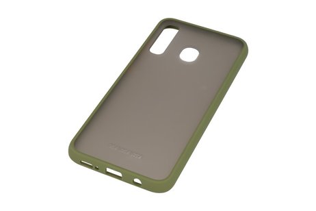 BAOHU Hoesje Geschikt voor de Samsung Galaxy A30 - Hard Case Backcover Telefoonhoesje - Groen