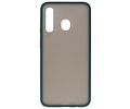 BAOHU Hoesje Geschikt voor de Samsung Galaxy A30 - Hard Case Backcover Telefoonhoesje - Donker Groen