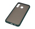 Samsung Galaxy A30 Hoesje Hard Case Backcover Telefoonhoesje Donker Groen