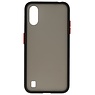 BAOHU Samsung Galaxy A01 Hoesje Hard Case Backcover Telefoonhoesje Zwart