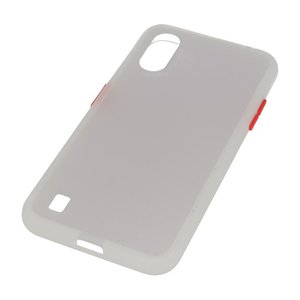 BAOHU Hoesje Geschikt voor de Samsung Galaxy A01 - Hard Case Backcover Telefoonhoesje - Transparant