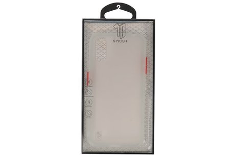 BAOHU Hoesje Geschikt voor de Samsung Galaxy A01 - Hard Case Backcover Telefoonhoesje - Transparant