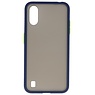BAOHU Samsung Galaxy A01 Hoesje Hard Case Backcover Telefoonhoesje Blauw
