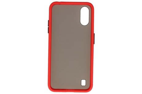 Samsung Galaxy A01 Hoesje Hard Case Backcover Telefoonhoesje Rood