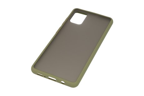 Samsung Galaxy A51 Hoesje Hard Case Backcover Telefoonhoesje Groen