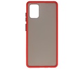 BAOHU Hoesje Geschikt voor de Samsung Galaxy A71 - Hard Case Backcover Telefoonhoesje - Rood