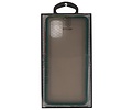 BAOHU Hoesje Geschikt voor de Samsung Galaxy A71 - Hard Case Backcover Telefoonhoesje - Donker Groen