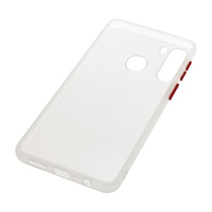 BAOHU Hoesje Geschikt voor de Samsung Galaxy A21 - Hard Case Backcover Telefoonhoesje - Transparant
