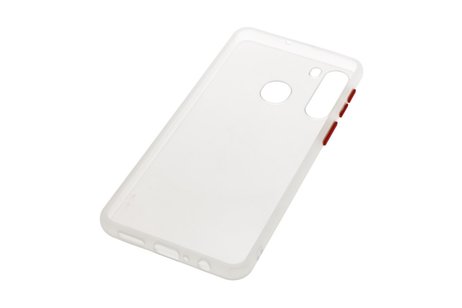 BAOHU Hoesje Geschikt voor de Samsung Galaxy A21 - Hard Case Backcover Telefoonhoesje - Transparant