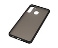 Samsung Galaxy A21 Hoesje Hard Case Backcover Telefoonhoesje Zwart