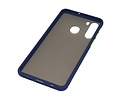 BAOHU Hoesje Geschikt voor de Samsung Galaxy A21 - Hard Case Backcover Telefoonhoesje - Blauw