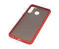 Samsung Galaxy A21 Hoesje Hard Case Backcover Telefoonhoesje Rood