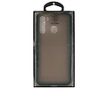 BAOHU Hoesje Geschikt voor de Samsung Galaxy A21 - Hard Case Backcover Telefoonhoesje - Donker Groen