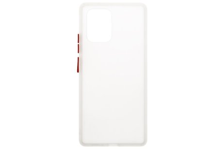 BAOHU Hoesje Geschikt voor de Samsung Galaxy S10 Lite - Hard Case Backcover Telefoonhoesje - Transparant