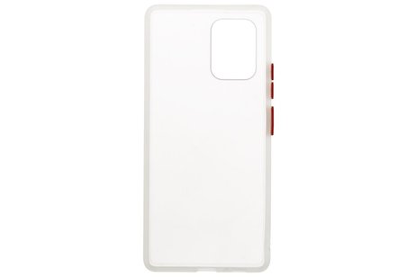 BAOHU Hoesje Geschikt voor de Samsung Galaxy S10 Lite - Hard Case Backcover Telefoonhoesje - Transparant