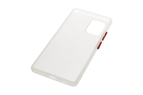 BAOHU Hoesje Geschikt voor de Samsung Galaxy S10 Lite - Hard Case Backcover Telefoonhoesje - Transparant