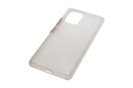 BAOHU Hoesje Geschikt voor de Samsung Galaxy S10 Lite - Hard Case Backcover Telefoonhoesje - Transparant