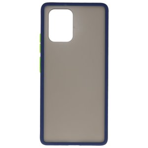 BAOHU Hoesje Geschikt voor de Samsung Galaxy S10 Lite - Hard Case Backcover Telefoonhoesje - Blauw