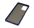 BAOHU Hoesje Geschikt voor de Samsung Galaxy S10 Lite - Hard Case Backcover Telefoonhoesje - Blauw