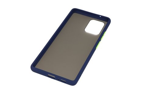 BAOHU Hoesje Geschikt voor de Samsung Galaxy S10 Lite - Hard Case Backcover Telefoonhoesje - Blauw