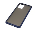 BAOHU Hoesje Geschikt voor de Samsung Galaxy S10 Lite - Hard Case Backcover Telefoonhoesje - Blauw