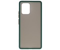 BAOHU Hoesje Geschikt voor de Samsung Galaxy S10 Lite - Hard Case Backcover Telefoonhoesje - Donker Groen