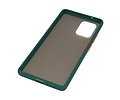 BAOHU Hoesje Geschikt voor de Samsung Galaxy S10 Lite - Hard Case Backcover Telefoonhoesje - Donker Groen