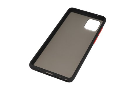 BAOHU Hoesje Geschikt voor de Samsung Galaxy Note 10 Lite - Hard Case Backcover Telefoonhoesje - Zwart