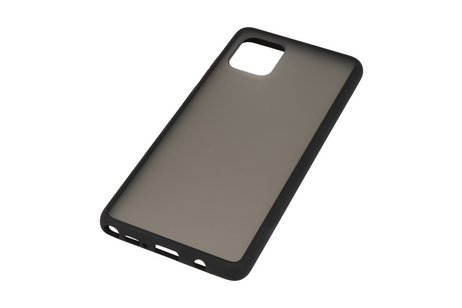 BAOHU Hoesje Geschikt voor de Samsung Galaxy Note 10 Lite - Hard Case Backcover Telefoonhoesje - Zwart