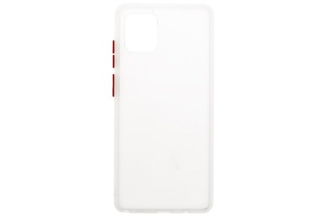 BAOHU Hoesje Geschikt voor de Samsung Galaxy Note 10 Lite - Hard Case Backcover Telefoonhoesje - Transparant