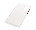 BAOHU Hoesje Geschikt voor de Samsung Galaxy Note 10 Lite - Hard Case Backcover Telefoonhoesje - Transparant