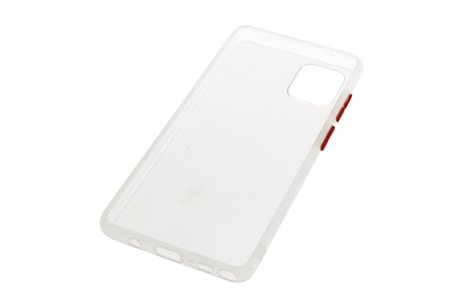 BAOHU Hoesje Geschikt voor de Samsung Galaxy Note 10 Lite - Hard Case Backcover Telefoonhoesje - Transparant