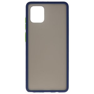 BAOHU Hoesje Geschikt voor de Samsung Galaxy Note 10 Lite - Hard Case Backcover Telefoonhoesje - Blauw