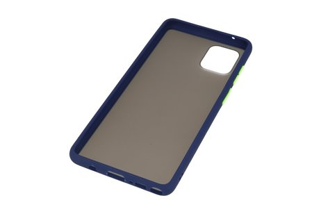 BAOHU Hoesje Geschikt voor de Samsung Galaxy Note 10 Lite - Hard Case Backcover Telefoonhoesje - Blauw