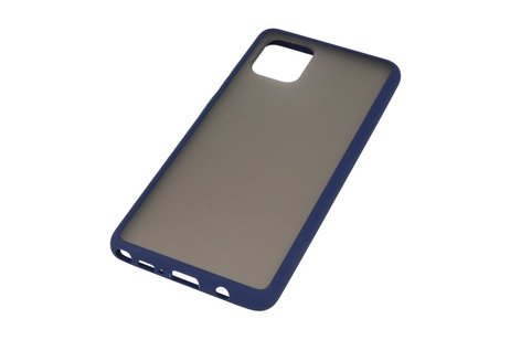 BAOHU Hoesje Geschikt voor de Samsung Galaxy Note 10 Lite - Hard Case Backcover Telefoonhoesje - Blauw