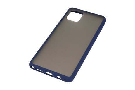 Samsung Galaxy Note 10 Lite Hoesje Hard Case Backcover Telefoonhoesje Blauw