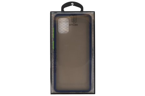 BAOHU Hoesje Geschikt voor de Samsung Galaxy Note 10 Lite - Hard Case Backcover Telefoonhoesje - Blauw