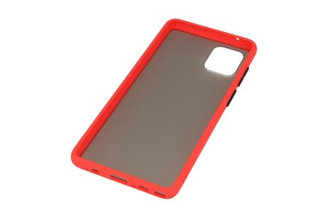 Samsung Galaxy Note 10 Lite Hoesje Hard Case Backcover Telefoonhoesje Rood