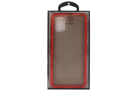 Samsung Galaxy Note 10 Lite Hoesje Hard Case Backcover Telefoonhoesje Rood