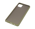 BAOHU Hoesje Geschikt voor de Samsung Galaxy Note 10 Lite - Hard Case Backcover Telefoonhoesje - Groen