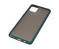 BAOHU Hoesje Geschikt voor de Samsung Galaxy Note 10 Lite - Hard Case Backcover Telefoonhoesje - Donker Groen