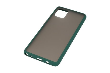 Samsung Galaxy Note 10 Lite Hoesje Hard Case Backcover Telefoonhoesje Donker Groen