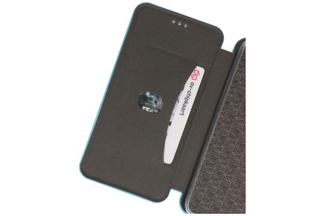 Slim Folio Case - Book Case Telefoonhoesje - Folio Flip Hoesje - Geschikt voor Huawei P30 - Blauw