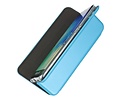 Slim Folio Case - Book Case Telefoonhoesje - Folio Flip Hoesje - Geschikt voor Huawei P30 - Blauw