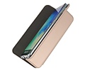 Slim Folio Case - Book Case Telefoonhoesje - Folio Flip Hoesje - Geschikt voor Huawei P30 - Goud