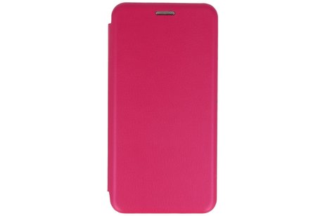 Slim Folio Case - Book Case Telefoonhoesje - Folio Flip Hoesje - Geschikt voor Huawei P30 - Roze