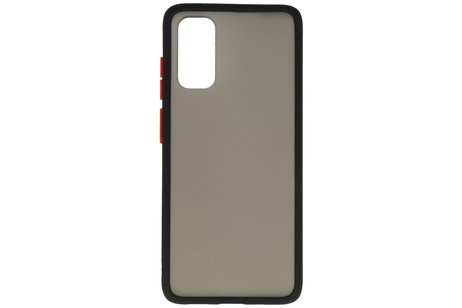 Samsung Galaxy S20 Hoesje Hard Case Backcover Telefoonhoesje Zwart