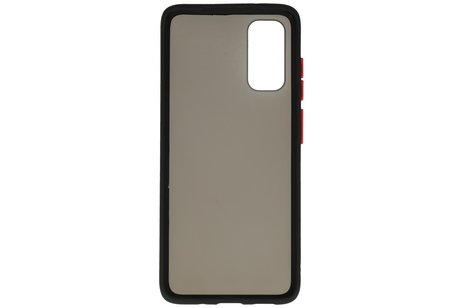 Samsung Galaxy S20 Hoesje Hard Case Backcover Telefoonhoesje Zwart